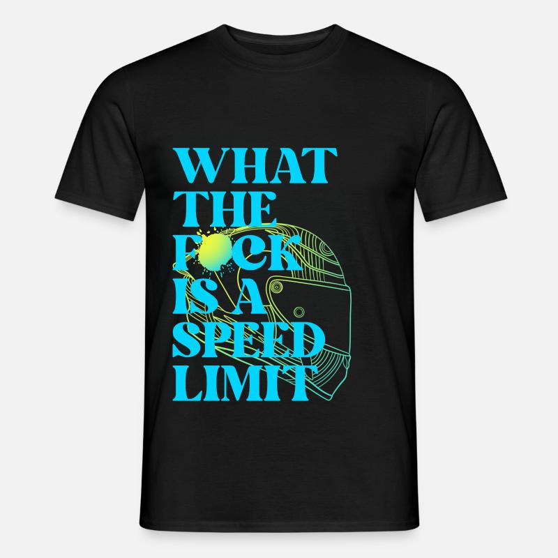 Auto - Männer T-Shirt - Schwarz