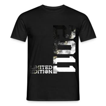 ÉDITION LIMITÉE 2011 COOL 15E ANNIVERSAIRE - T-shirt homme - noir - Devant - AI Model Male 178 light (178cm)