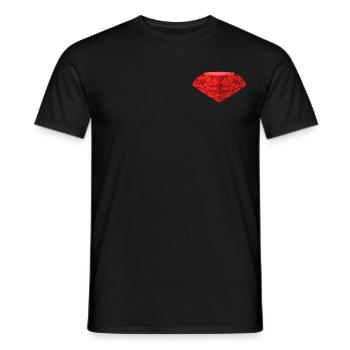 Jewel - Männer T-Shirt - Schwarz - Vorne - AI Model Male 178 light (178cm)