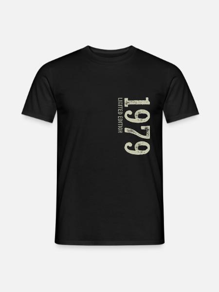 1979 Limited Edition - Männer T-Shirt - Schwarz