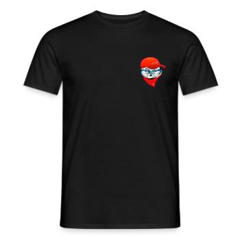Chat drôle - T-shirt homme - noir - Devant - AI Model Male 178 light (178cm)
