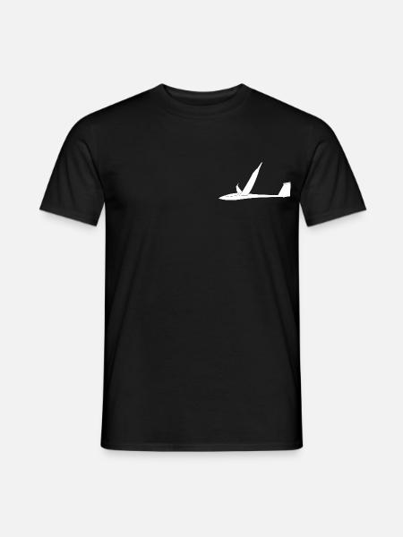 Glider Glider ASW22 Thermik Pilot - Men's T-Shirt - black