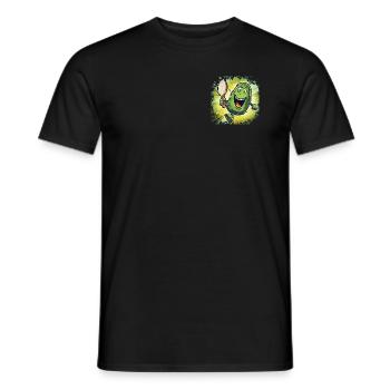 Pickleball Picklepaddle Pickle Sport - Men's T-Shirt - black - Front - AI Model Male 178 light (178cm)