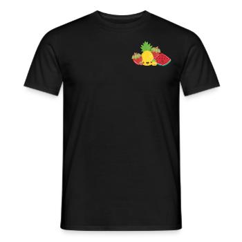 Fruit Party - Männer T-Shirt - Schwarz - Vorne - AI Model Male 178 light (178cm)