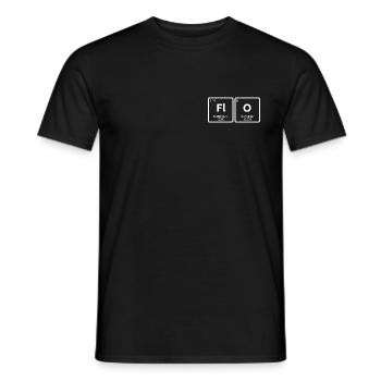 Periodensystem der Elemente - Weißer Flo - Männer T-Shirt - Schwarz - Vorne - AI Model Male 178 light (178cm)
