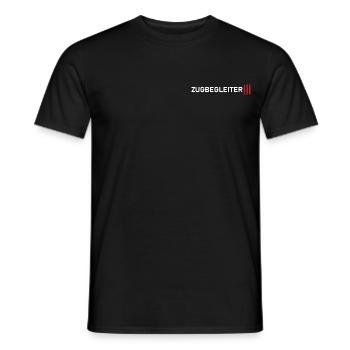 Zugbegleiter - Männer T-Shirt - Schwarz - Vorne - AI Model Male 178 light (178cm)