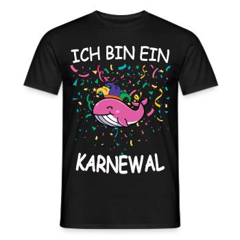 Je suis un carnaval de Karnewal Confettis de carnaval - T-shirt homme - noir - Devant - AI Model Male 178 light (178cm)