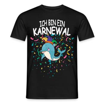 Carnaval de Cologne Carnaval Carnaval Karnewal - T-shirt homme - noir - Devant - AI Model Male 178 light (178cm)