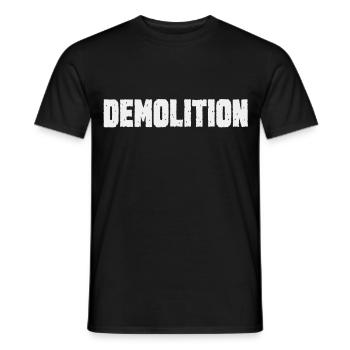 Kraft und Zerstörung Demolition - Männer T-Shirt - Schwarz - Vorne - AI Model Male 178 light (178cm)