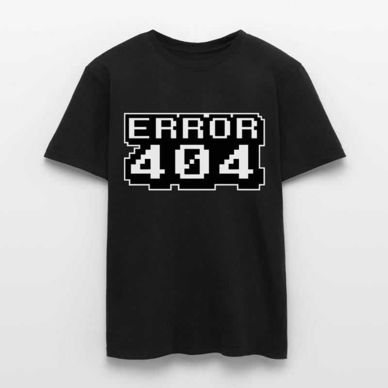 Computer programmierer Internet - Fehler 404 Männer T-Shirt
