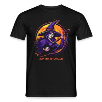 Cool Witch : Rejoignez le club des sorcières - T-shirt homme - noir - Devant - AI Model Male 178 light (178cm)