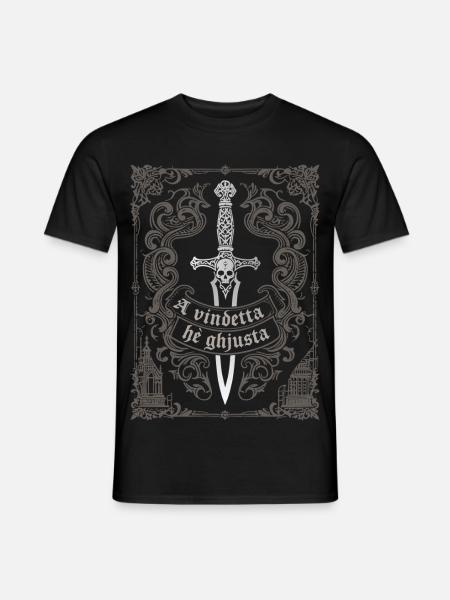 A vindetta hè ghjusta - T-shirt homme - noir