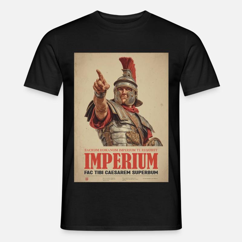 Römisches Imperium - Männer T-Shirt - Schwarz