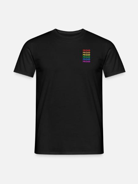 PROUD - Men's T-Shirt - black