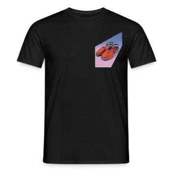 Menorca Avarcas - Men's T-Shirt - black - Front - AI Model Male 178 light (178cm)