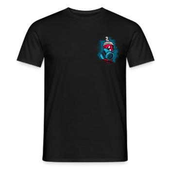 Peintures de peinture - T-shirt homme - noir - Devant - AI Model Male 178 light (178cm)