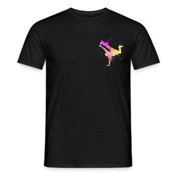 Breakdance Street Art Breakdancer Hip Hop - T-shirt homme - noir - Devant - AI Model Male 178 light (178cm)