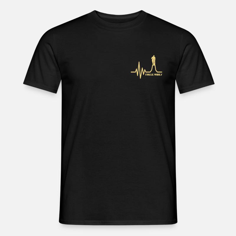 Herkules Vibes - Männer T-Shirt - Schwarz