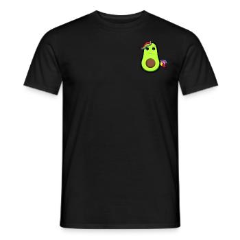 Licorne d’avocat sucré - T-shirt homme - noir - Devant - AI Model Male 178 light (178cm)