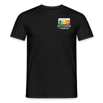 Näher dich mir nicht white - Männer T-Shirt - Schwarz - Vorne - AI Model Male 178 light (178cm)
