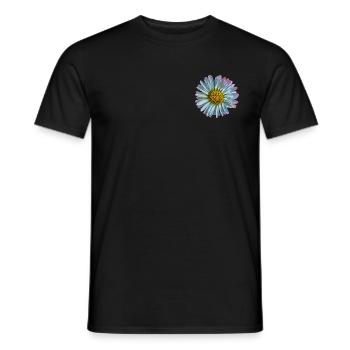 Pâquerette - T-shirt homme - noir - Devant - AI Model Male 178 light (178cm)