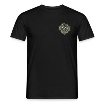 Gothic Metal Christmas - Men's T-Shirt - black - Front - AI Model Male 178 light (178cm)