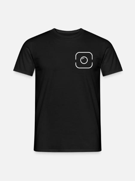 Fotografie Kamera Logo Fotografen Mütze - Männer T-Shirt - Schwarz