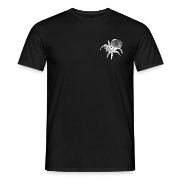 Spinnen Vibe Wild Nature - Männer T-Shirt - Schwarz - Vorne - AI Model Male 178 light (178cm)