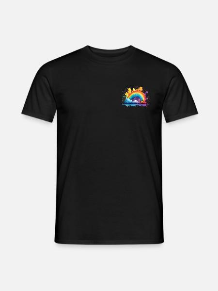 Your Rainbow - Men's T-Shirt - black