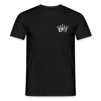 Krone - König - Königin - Prinzessin - Männer T-Shirt - Schwarz - Vorne - AI Model Male 178 light (178cm)