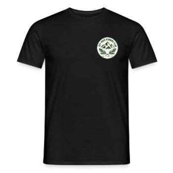 Club de course tout-terrain - T-shirt homme - noir - Devant - AI Model Male 178 light (178cm)