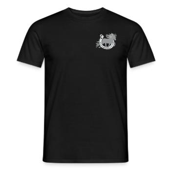 Tölter avec des fers à cheval - T-shirt homme - noir - Devant - AI Model Male 178 light (178cm)