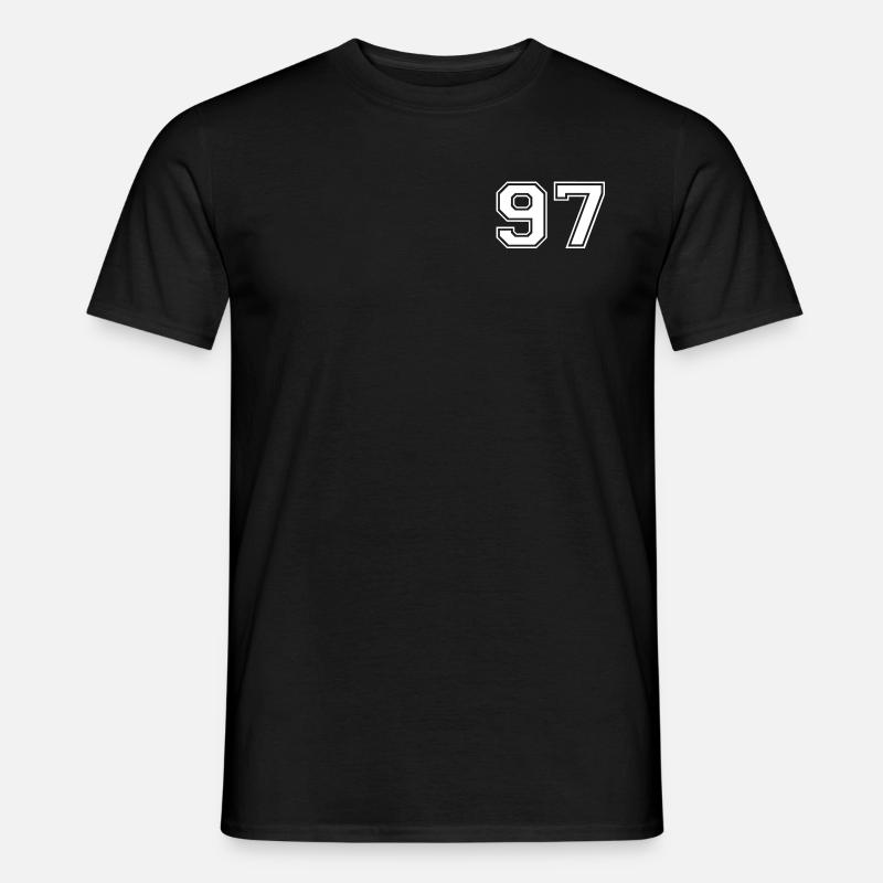 97 - Männer T-Shirt - Schwarz