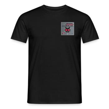 Katzumoto - NANI! - Männer T-Shirt - Schwarz - Vorne - AI Model Male 178 light (178cm)