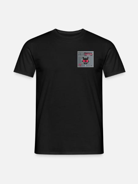 Katzumoto - NANI! - Männer T-Shirt - Schwarz