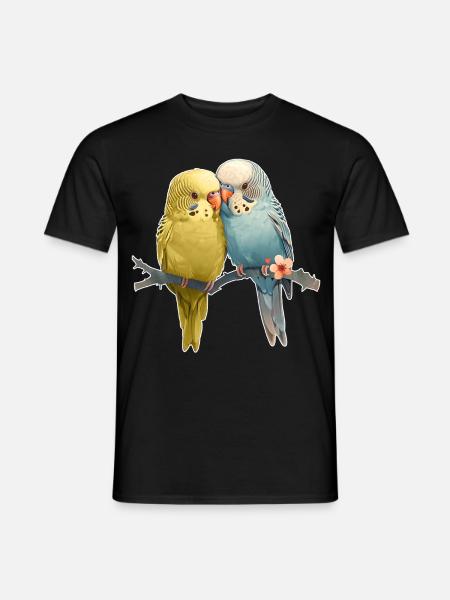 Budgies - Men's T-Shirt - black
