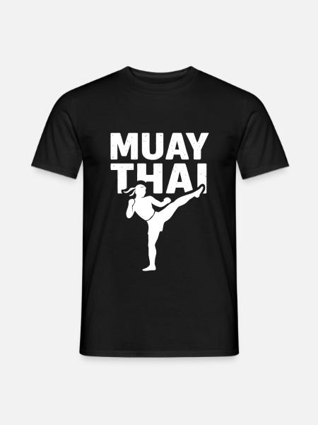 Muay Thai Fighter - Men's T-Shirt - black