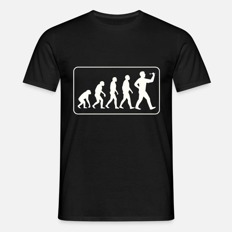 Evolution Dart - Men's T-Shirt - black