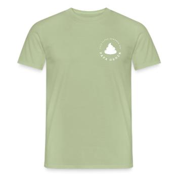 Papa Orden - Vater Auszeichen - Männer T-Shirt - Sage - Vorne - AI Model Male 178 light (178cm)
