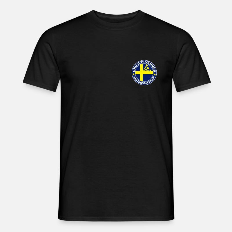 Freunde des Kieses - Männer T-Shirt - Schwarz