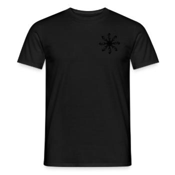 1312 - Männer T-Shirt - Schwarz - Vorne - AI Model Male 178 light (178cm)