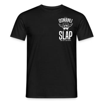 OSMANLI SLAP - Männer T-Shirt - Schwarz - Vorne - AI Model Male 178 light (178cm)