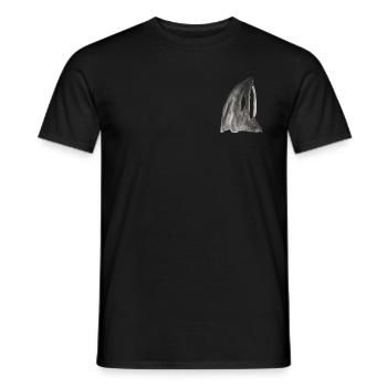 Orka in Aquarell - Männer T-Shirt - Schwarz - Vorne - AI Model Male 178 light (178cm)