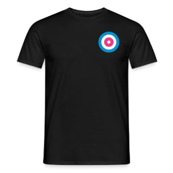 curling - Männer T-Shirt - Schwarz - Vorne - AI Model Male 178 light (178cm)