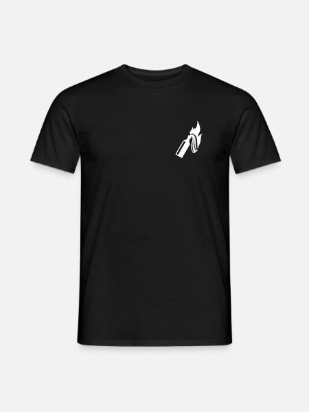Molotov blanc/white - T-shirt homme - noir