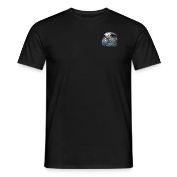Into the SKY! - Männer T-Shirt - Schwarz - Vorne - AI Model Male 178 light (178cm)