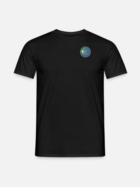 Jakobsweg 2025 - Männer T-Shirt - Schwarz