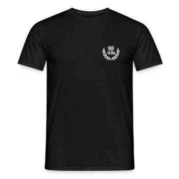 Dad of the year Vater Baby Papa Vatertag - Männer T-Shirt - Schwarz - Vorne - AI Model Male 178 light (178cm)