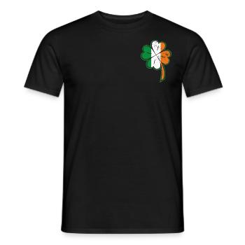 Trèfle Irlande Irlandais - T-shirt homme - noir - Devant - AI Model Male 178 light (178cm)