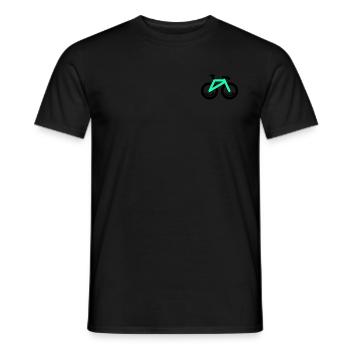 velo cycling heros bike - Men's T-Shirt - black - Front - AI Model Male 178 light (178cm)